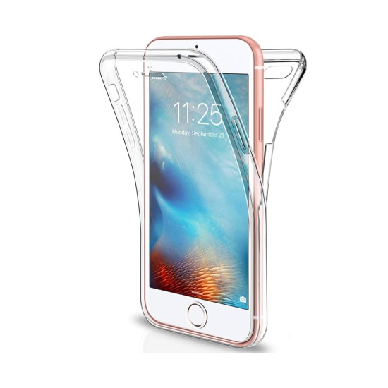 Funda de Silicona 360º para Apple iPhone 6g/6s Transparente